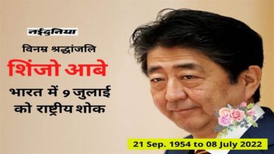 भारत जापान मैत्री के शिल्पकार और दूरदृष्टि वाले राजनेता थे शिंजो आबे