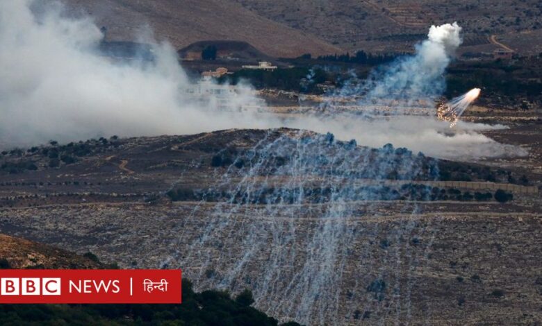 ग़ज़ा और लेबनान में इसराइल सफ़ेद फॉस्फोरस से हमला क्यों कर रहा है? - BBC News हिंदी