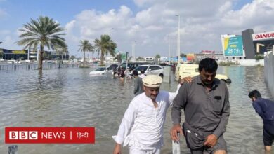 दुबई बारिश के पानी से क्यों हुआ बेहाल, व्यवस्था पर उठे सवाल - BBC News हिंदी